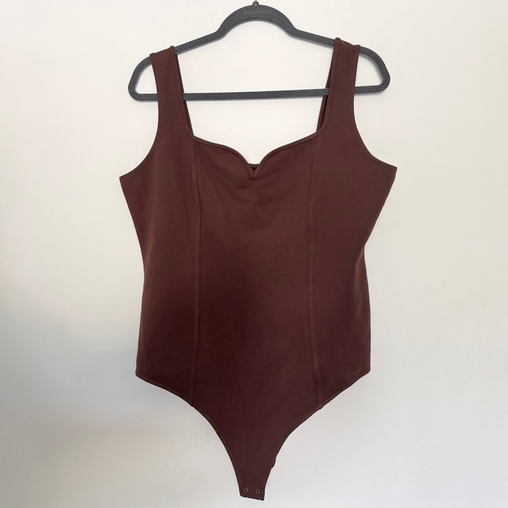 Abercrombie & Fitch Brown Sweetheart Bodysuit Corset NWT- Size XL